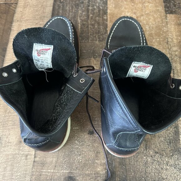 Red Wing 3373 Moc Toe Work Boots Womens 9 B - Picture 6 of 12